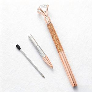 Custom Hot-selling Diamond-studded Flowing Sand Metal Sports Promotional Banner Ballpoint <b>Pen</b> Custom Logo Slim Signature <b>Pens</b> - Product Image 4