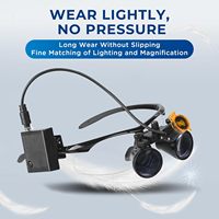 Loupes dentaires portables avec éclairage LED intégré pour inventaire en gros