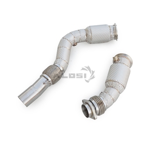 Tubo de Escape de Acero Inoxidable de Alto Rendimiento para BMW M3 F80 M4 F82 S55 3.0T 2014-2019 - Product Image 2