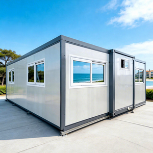 Aldea de Alojamiento para Trabajadores, 10000 Unidades Vendidas, Casa Contenedor Prefabricada Expandible de 20 y 40 Pies, Impermeable, Plegable y Portátil - Product Image 1