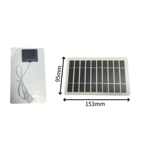 Panel <span class=keywords><strong>Solar</strong></span> <span class=keywords><strong>de</strong></span> Alta Eficiencia 2W5V, Suministro Directo <span class=keywords><strong>de</strong></span> Fábrica, <span class=keywords><strong>Carga</strong></span> Directa USB para Teléfono Móvil, Monocristalino - Product Image 1