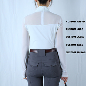 ARLAN Good Quality Competition Equestrian l Long Sleeve Cooling Ladies <b>Men</b> Ladies Pattern Equestrian <b>Shirt</b> - Product Image 2