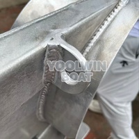 Bateau semi-rigide gonflable de 33 pieds en aluminium RIB990 de fabrication chinoise, robuste, avec deux moteurs Yamaha de 300 CV