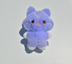 Multi Styles Lovely Cartoon Animal <b>Plush</b> Keyring Fluffy Rabbit <b>Cat</b> Puppy Bear Bag Charms Birthday Gift - Product Image 3