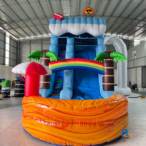 Nuevo Tobogán Acuático Inflable para Niños, Bloques de Construcción, Tobogán Acuático Inflable para Exteriores - Product Image 3