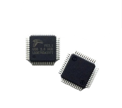 Interface Chip usb 2.0 hub FE2.1 QFP48