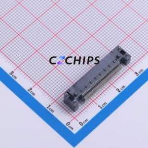 ERF5-040-01-L-D-RA-TR Board-to-Board & Backplane Connector SMD,P=0.5mm,Horizontal Mount Connector 0.5mm Horizontal Mount 2 Gold - Product Image 2
