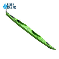 Kayak Liker deux places, kayak de randonnée pour deux personnes, double siège, 5,2 m, polyéthylène, bateau durable