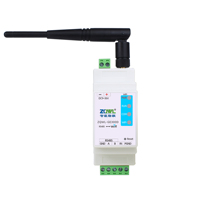Passerelle industrielle 1 port RS485 vers WiFi et Ethernet Modbus MQTT, serveur série RTU, convertisseur TCP/IP, COM virtuel, montable sur rail DIN