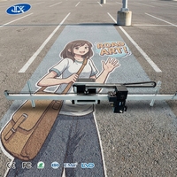 Imprimante mobile UV double usage : technologie d'impression jet d'encre verticale pour une publicité fluide sur sol et mur