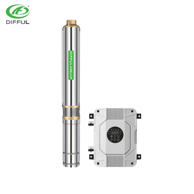 Solar Water Pump with DC Controller Solar Irrigation System for Agriculture