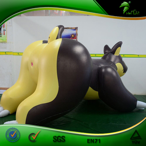 ตุ๊กตาหมีเป่าลมขนาดใหญ่ ฮงยี่ ของเล่นสัตว์เป่าลม หน้าอกใหญ่ การ์ตูนอนิเมะ ตุ๊กตาเป่าลม - Product Image 2