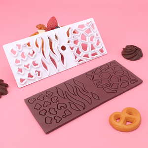 Moule en silicone 1 pièce <span class=keywords><strong>pour</strong></span> décoration de biscuits, bordure de défilement, dentelle, pâte à gomme, outil en polymère. - Product Image 1