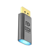 Adaptateur d'affichage virtuel 4K 120Hz 8K 60Hz, Faux connecteur DP, Émulateur de signal EDID, Ghost sans tête pour opération à distance de serveur hors ligne