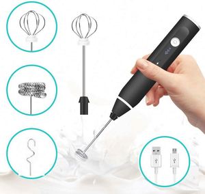 Handheld Milk Frother Electric Foamer Blender for Drink Mixer for Coffee Matcha Chocolate <b>Battery</b> Operated Milk Whisk Frother - Product Image 6