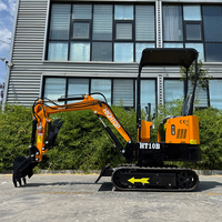 Mini pelle à lame optionnelle DDP, mini-excavatrice la plus vendue en Chine, certifiée CE EPA EURO 5
