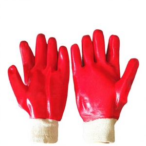 Gants de travail polyvalents imperméables en PVC lisse et enduit, taille S, modèle CE388, sécurité garantie, prix abordable - Product Image 4