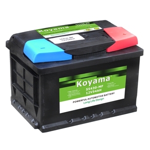 Batterie de voiture Malaisie 54Ah 12V sans entretien - Product Image 1