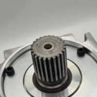 Moteur à piston hydraulique à cylindrée fixe 90M075 Série T90 75 cc/rev, montage SAE C, pour systèmes agricoles et d'entraînement de mélangeurs