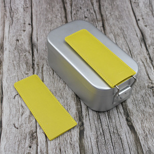 Funda para asa de lonchera de aluminio, guantes para asa de lonchera con aislamiento térmico para camping al aire libre, asa de lonchera de acero inoxidable - Product Image 2