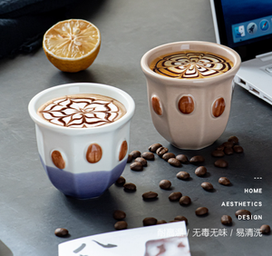 Stock wholesale Handheld Mug Coffee beans design coffee cups Newly designed mini mug in Arabian style cup SA UAE - Product Image 6