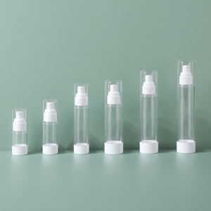 15ml 30ml 50ml 80ml 100ml 120ml <span class=keywords><strong>Plastic</strong></span> Airless Pompflesjes voor Lotion, Crème, Gezichtsreiniger, Vacuüm <span class=keywords><strong>Plastic</strong></span> Pompflessen, Verpakkingen voor Huidverzorging - Product Image 2