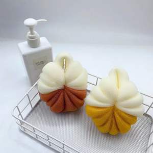 Tortuga ducha baño flor buena calidad cuerpo exfoliante colorido lavado bola baño esponja - Product Image 6