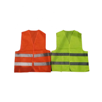 Veste de sécurité réfléchissante haute visibilité ANSI classe 2 Flash LED tissu Oxford Polyester jaune Fluorescent/Orange imperméable