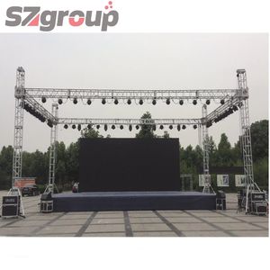 Support d'affichage portable en acier allié aluminium F34 à double couche, structure de treillis, stand publicitaire, tube principal d'angle 90°, 50*2mm, charge de 200 kg - Product Image 5