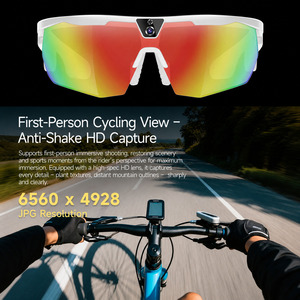 Gafas Inteligentes con Cámara TR, Grabación de Video con IA, Reducción de Ruido ENC, Antivibración, Módulo WIFI, IP66 - Product Image 1