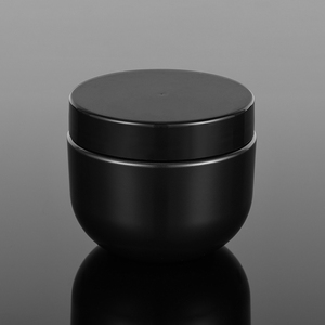Oferta Especial: Tarros de Plástico PP Anti-Caída Blancos/Rojos/Negros con Acabado Brillante/<span class=keywords><strong>Mate</strong></span> para Crema Cosmética de 160g - Product Image 4