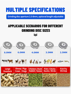 Máquina de alimentación de pellets de cerdo Máquina de alimentación de pellets de ganado y caballos Varias máquinas de alimentación de pellets de ganado150 - Product Image 3