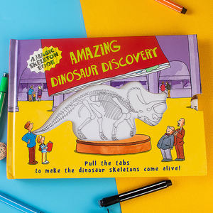 Tapa dura el pestañas dinosaurio Niño juegos <span class=keywords><strong>de</strong></span> aprendizaje juguetes educativos magia <span class=keywords><strong>esqueleto</strong></span> libro Los niños actividad Juguetes - Product Image 2