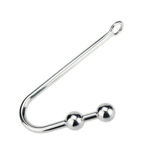 Anal BDSM Homosexuell Fetisch Spielzeug Anal Haken Edelstahl Sexspielzeug für Mann Metall Butt Hook Dilator Prostata Massage gerät Keuschheit - Product Image 1