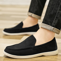 Chaussures de ville respirantes pour hommes, confortables pour le travail et le bureau, légères, type mocassins