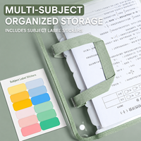 Organisateur de documents imperméable en PVC à 13 compartiments, type accordéon, grande capacité