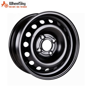 Cerchi in Acciaio Wheelsky 454406 14x5.5 4x108, Testati, <span class=keywords><strong>14</strong></span> <span class=keywords><strong>Pollici</strong></span> per Auto Passeggeri - Product Image 1