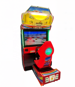 Classic Daytona USA Arcade Game <b>Machine</b>, Twin Racing With Seats, Indoor <b>Amusement</b> Park Game Equipment - Product Image 2