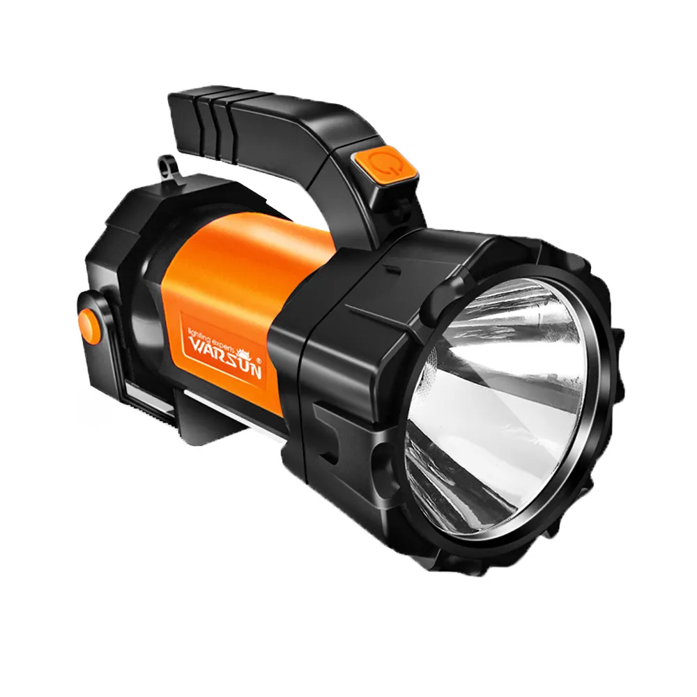 Warsun 2000 Lumen Hot Sale Led Searchlight Spotlight Long Range 1Km Handheld Rechargeable Outdoor Torch Search Light