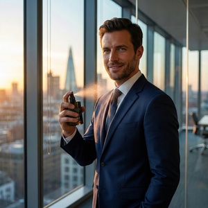 Proveedor de Fragancias de Lujo, Aroma Amaderado y Especiado, Perfume en Botella Negra Infinite Eau de Parfum, Colonia Masculina Amaderada, Spray Corporal de Larga Duración - Product Image 5