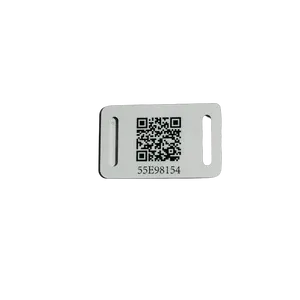 Logotipo impreso código QR Ntag 213 / 215 / 216 13,56 MHz NFC TARJETA DE PVC de plástico para tarjeta de visita/tarjeta de revisión de Google