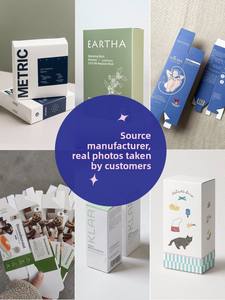 Caja de embalaje Cartón blanco personalizado Caja ciega personalizada Caja de color Caja para cosméticos Logotipo imprimible Impresión en pequeños lotes - Product Image 5