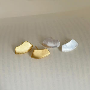 Women's Trendy 18K <b>Gold</b> Plated <b>Gold</b> <b>Filled</b> Brass Earrings Waterproof Stud <b>Jewelry</b> Geometric Bezel Setting Gift - Product Image 3