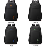 Sac à dos pour ordinateur portable résistant à l'eau pour homme, sac à dos de voyage multi-compartiments, possibilité de personnaliser le logo