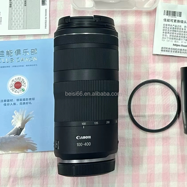 For RF 100-400mm F5.6-F8 IS Nano USM Lightweight Telephoto Zoom Lens for Full-frame & APS-C EOS R Cameras