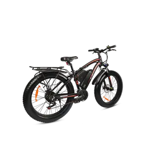 MIDONKEY GaiH Ebike 장거리 750W 브러시리스 허브 모터 26*4 팻 타이어 전기 산악 자전거