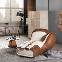 Skandinavisch Geformte Ausziehbare Couchgarnitur aus Stoff mit Schaumstofffüllung für Villa, Apartment, Wohnzimmer und Lounge-Bereich