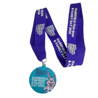 Médaille personnalisée en époxy pour pickleball, en métal acier inoxydable, magnifique médaille de course imprimée en époxy pour le sport