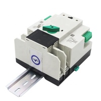 Mejor interruptor de transferencia automática (ATS) de doble potencia ininterrumpida 2P 3P 4P AC 220V 63A 100A 125A para energía solar fotovoltaica
