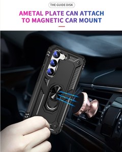 Funda de teléfono a prueba de golpes para <span class=keywords><strong>Samsung</strong></span> <span class=keywords><strong>Galaxy</strong></span> S23 <span class=keywords><strong>Ultra</strong></span> S23, carcasa magnética con soporte de anillo S23 S23 <span class=keywords><strong>Ultra</strong></span> - Product Image 3